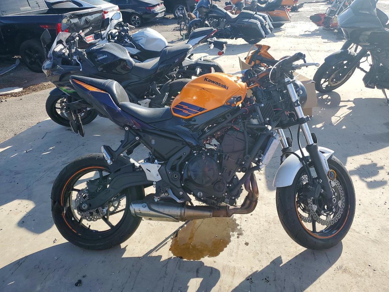 Salvage Kawasaki Ex650 P Image