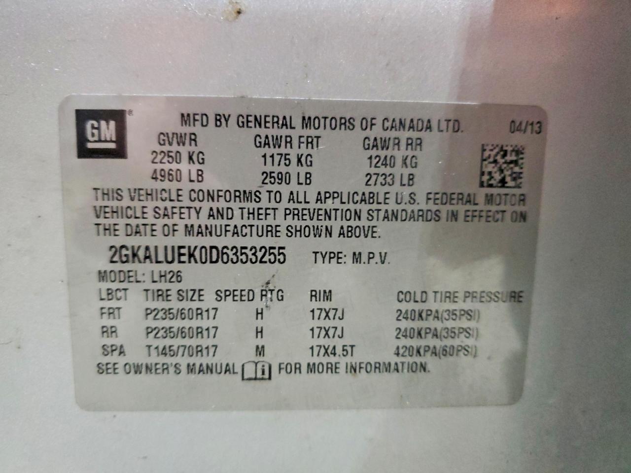 GMC Terrain Slt