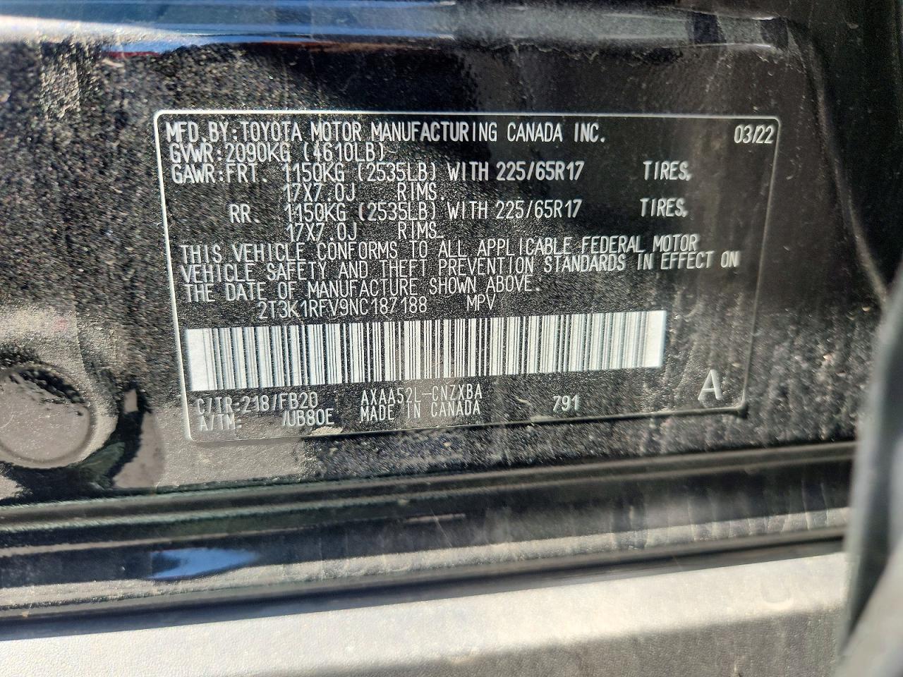 Toyota RAV4 Le
