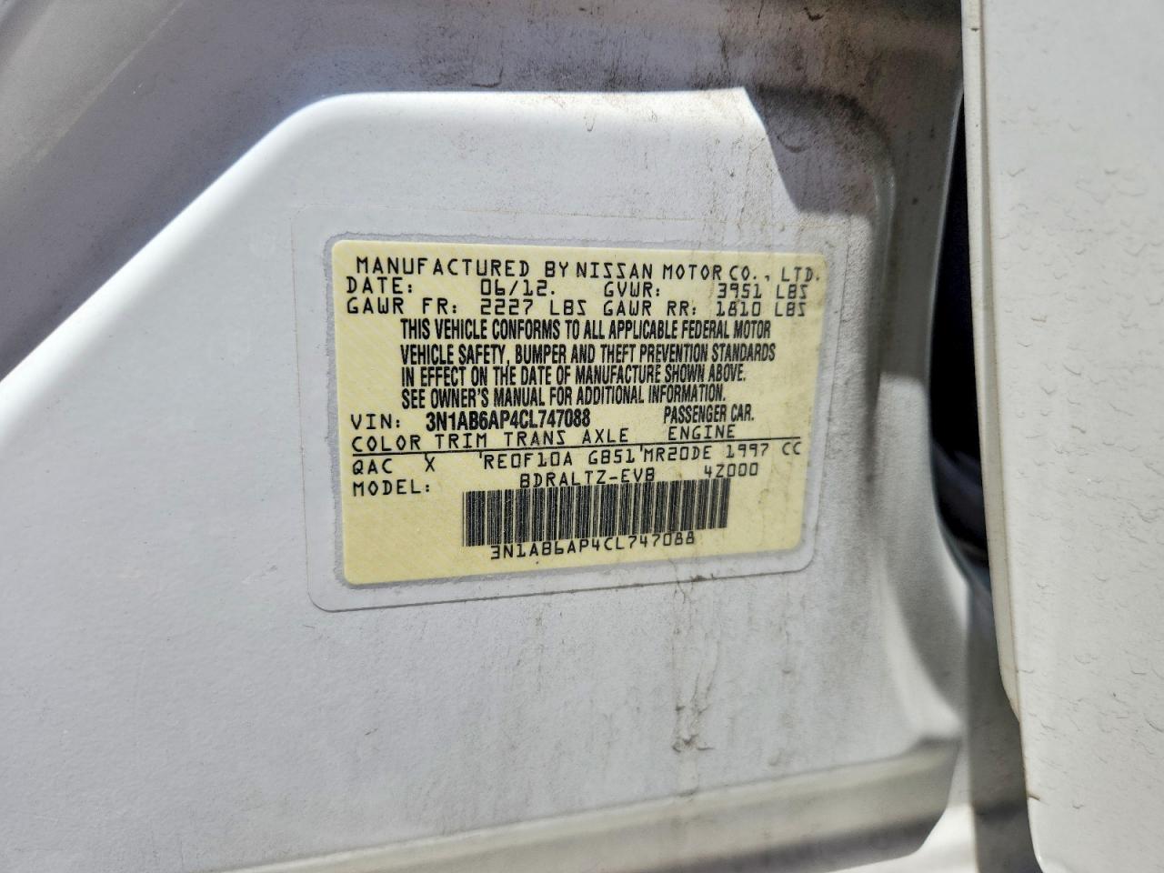 Nissan Sentra 2.0