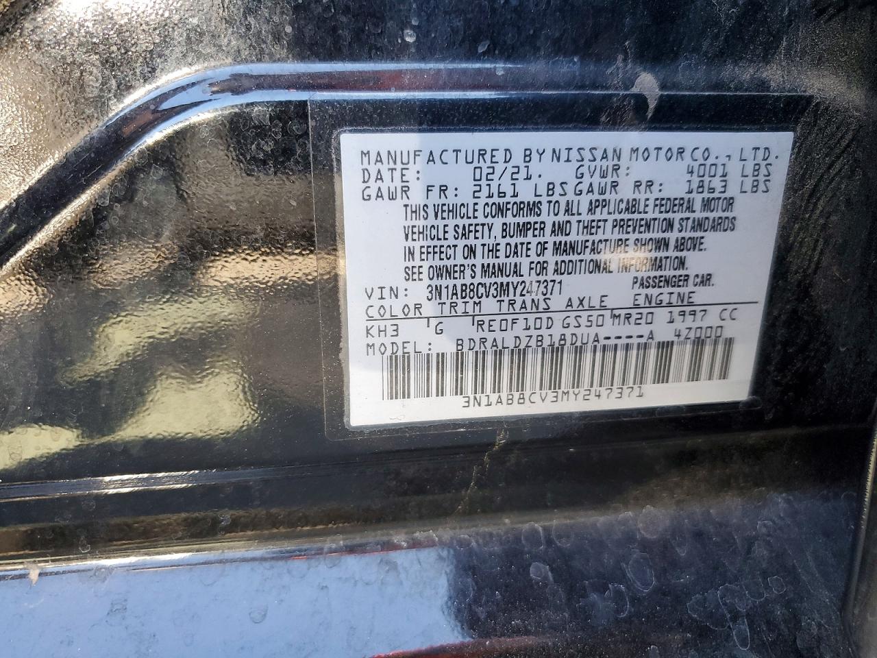 Nissan Sentra Sv