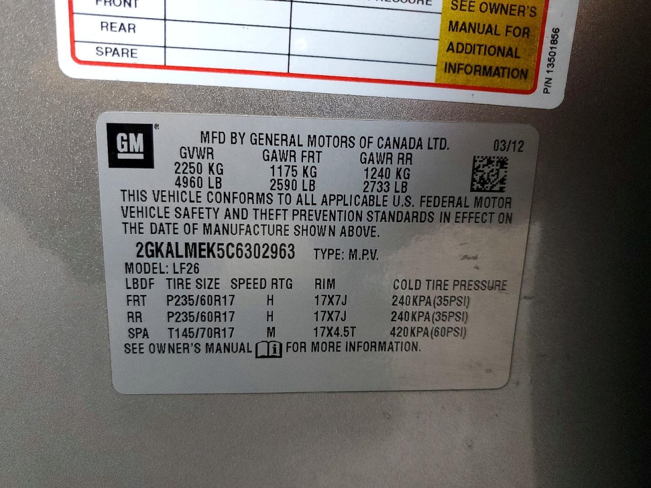 GMC Terrain Sle