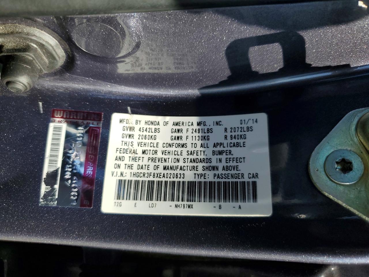 Honda Accord Exl