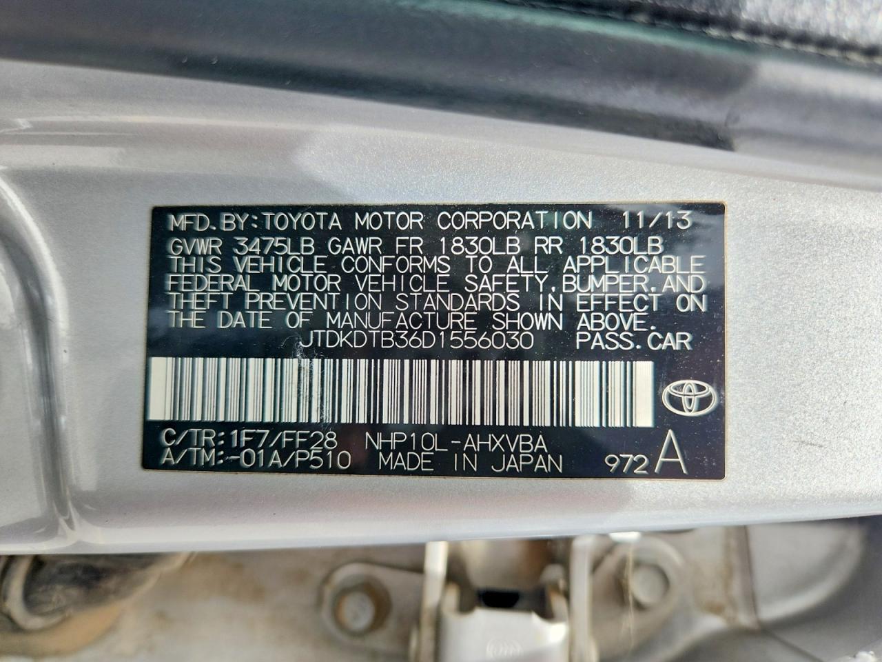 Toyota Prius Two