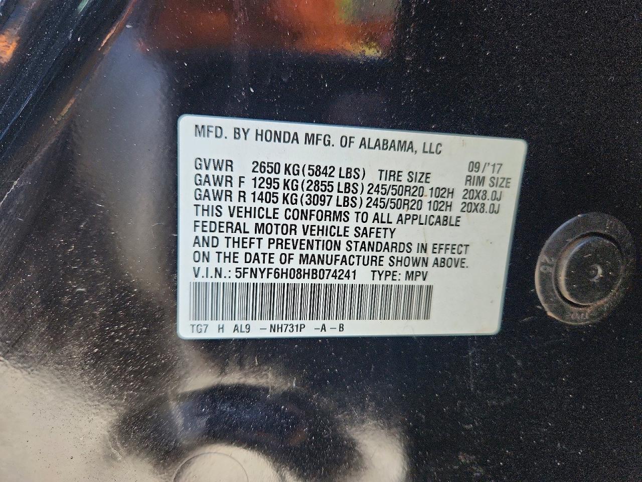 Honda Pilot Elite