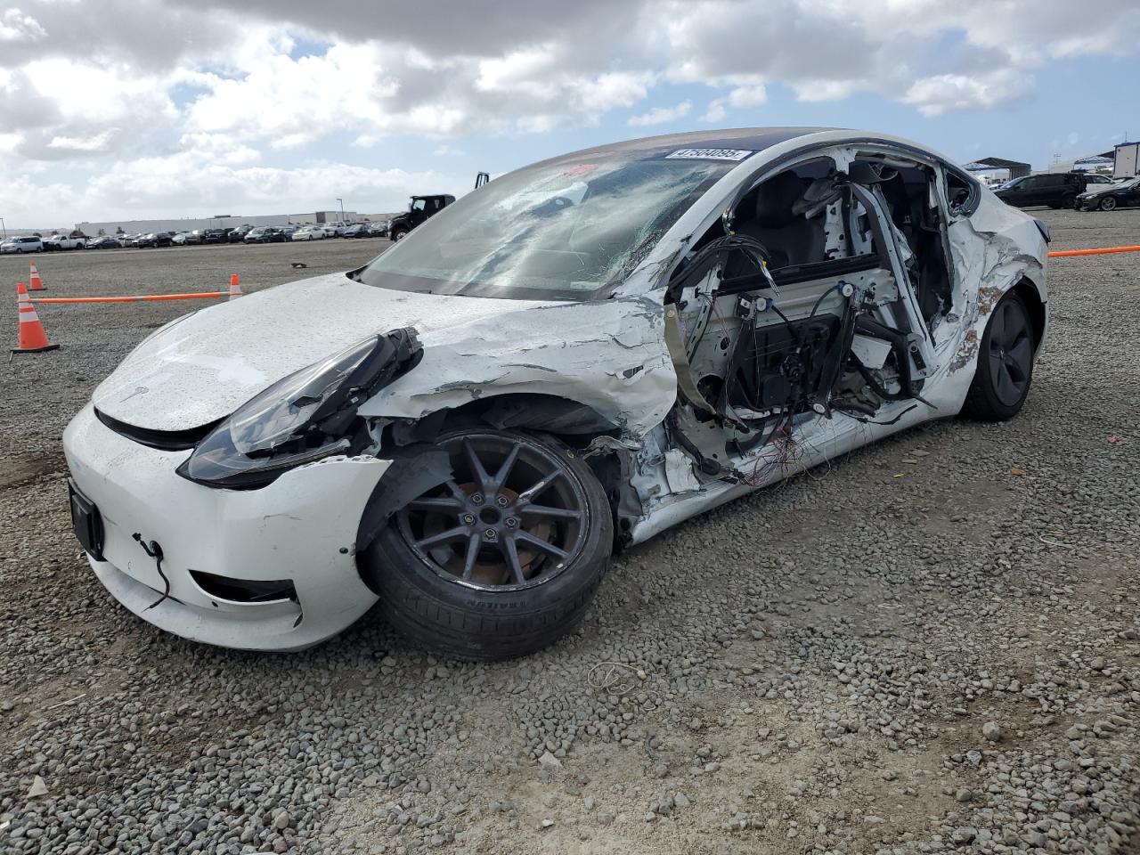 Salvage Tesla Model 3 Image