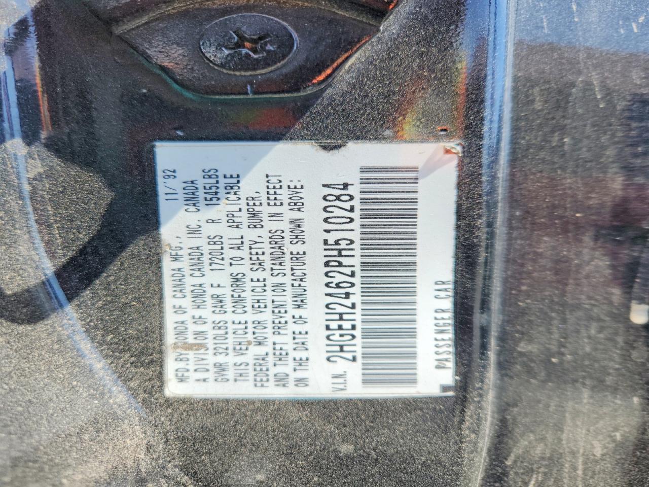 Honda Civic Dx