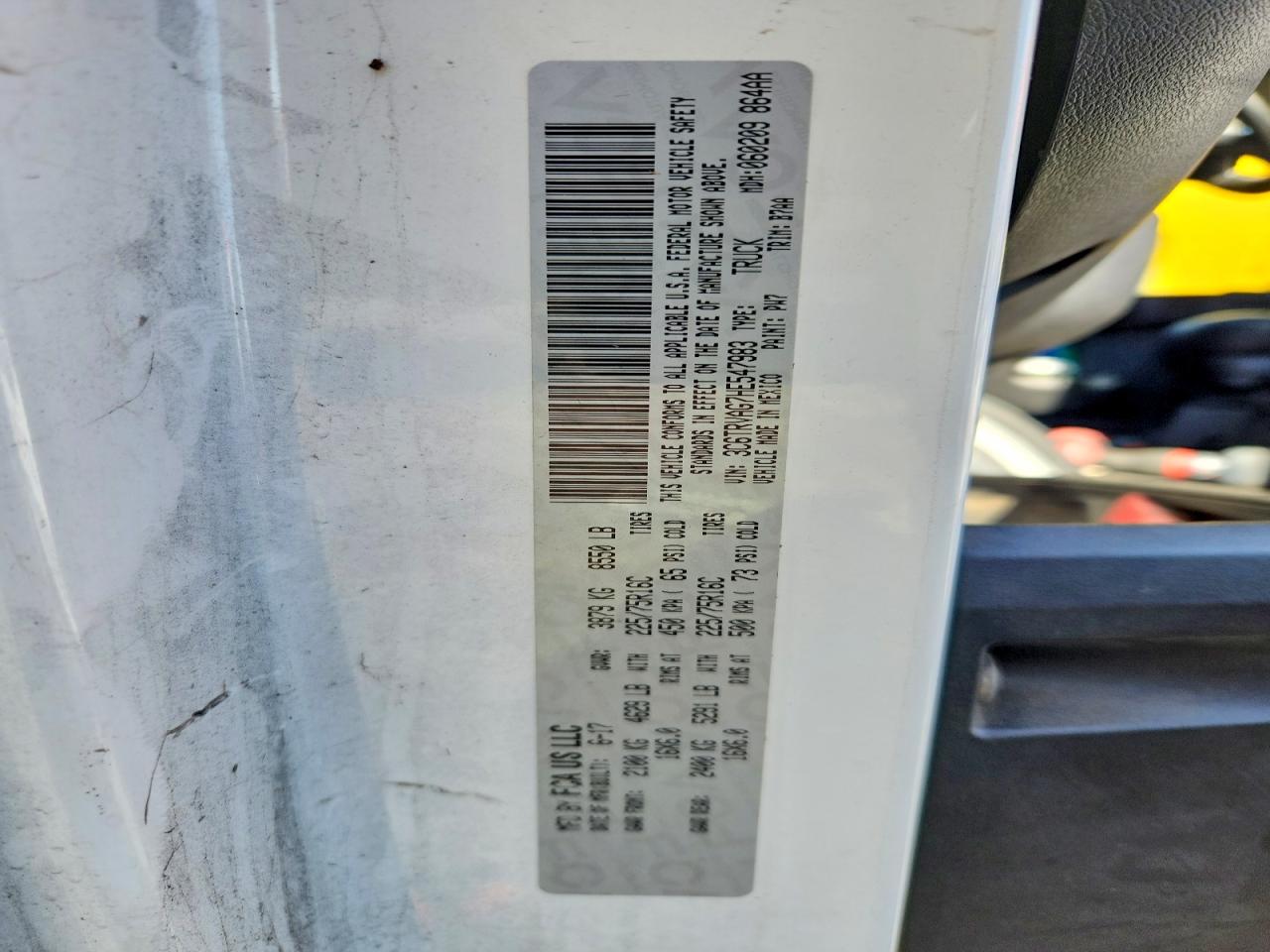 Ram Promaster 1500 Standard