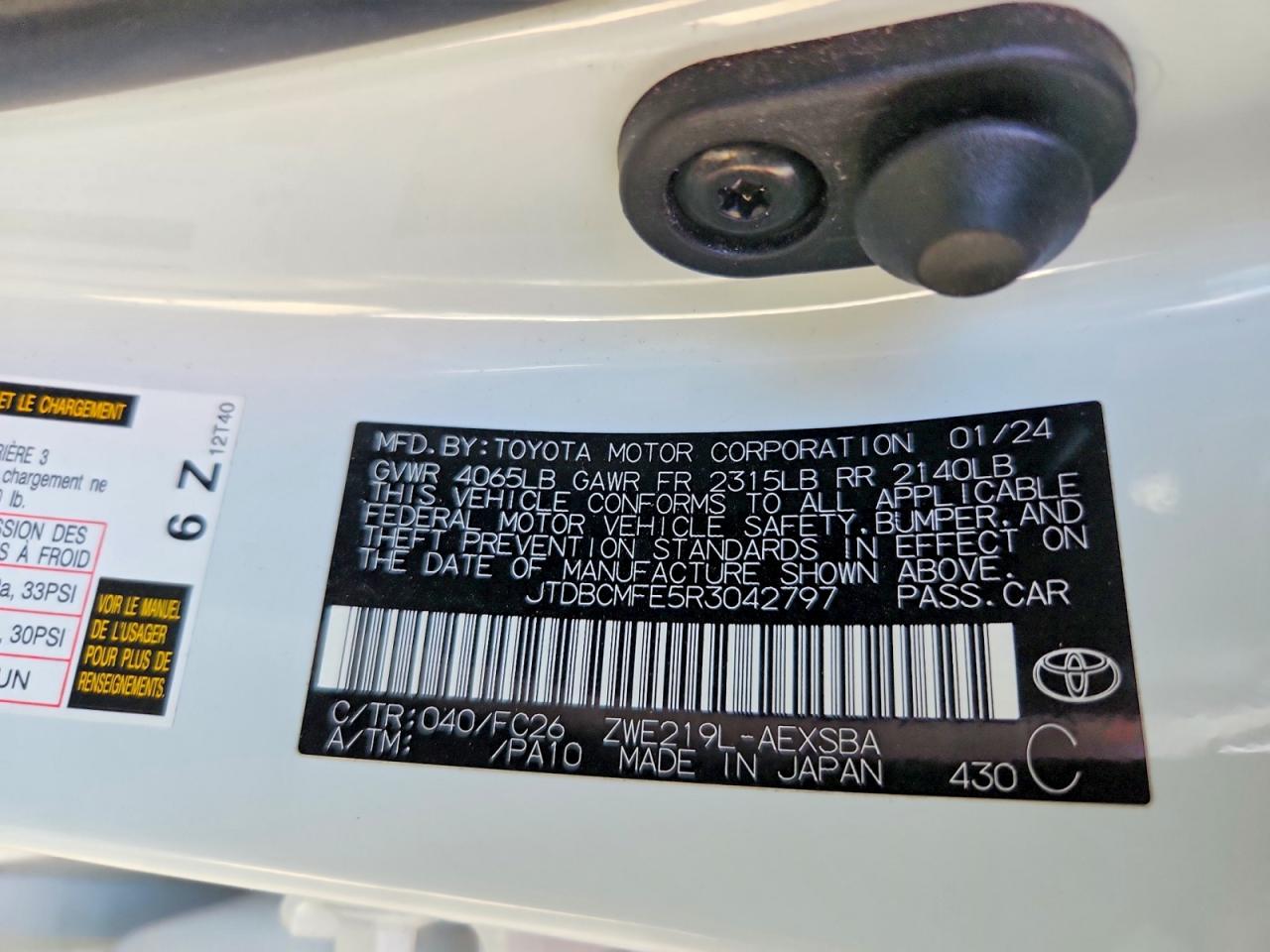 Toyota Corolla Se