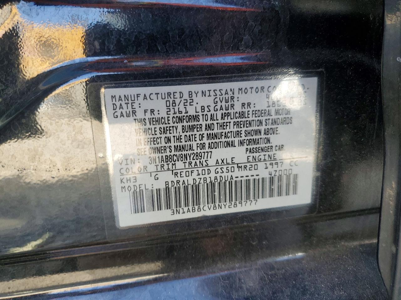 Nissan Sentra Sv