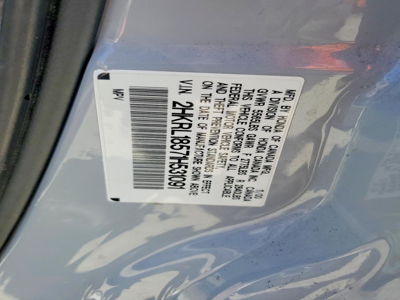 Honda Odyssey Lx