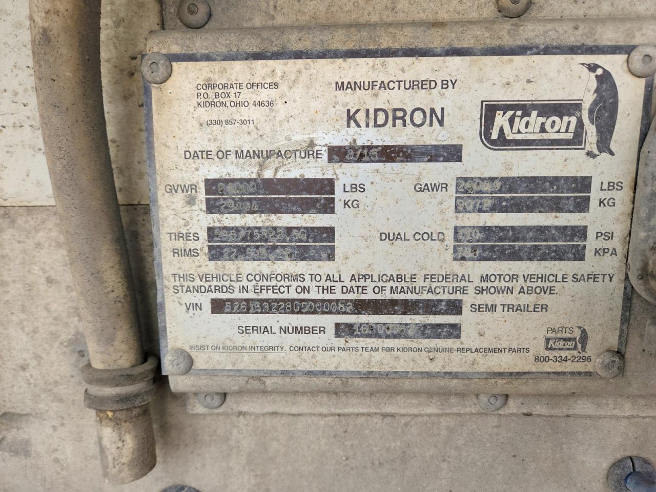 Kidron Refridgera