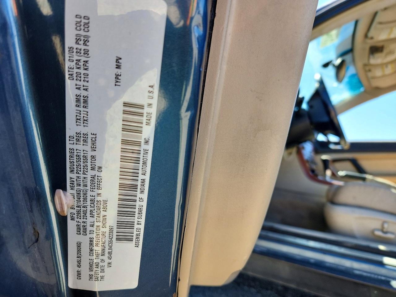 Subaru Legacy Outback 3.0r