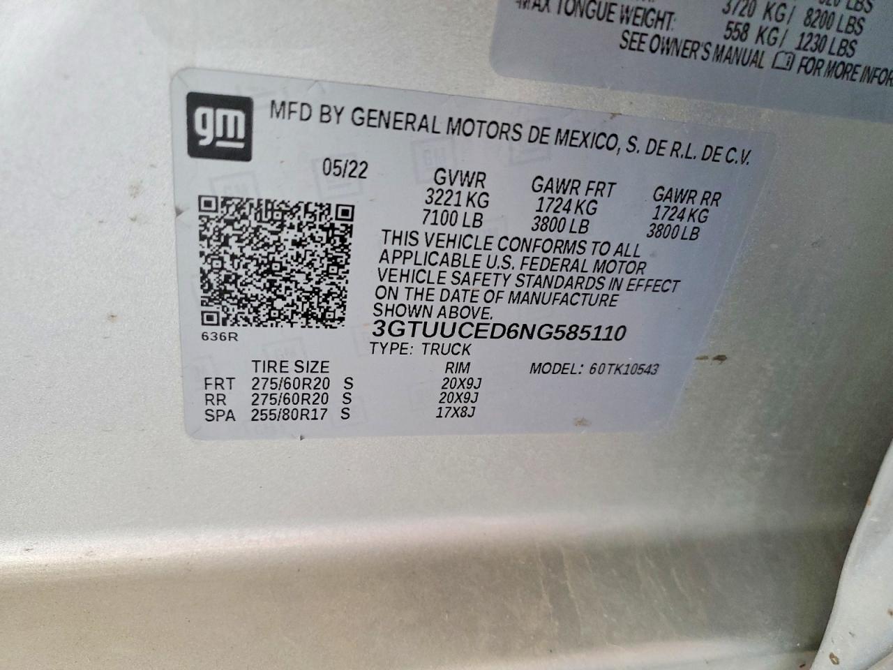 GMC Sierra K1500 Elevation