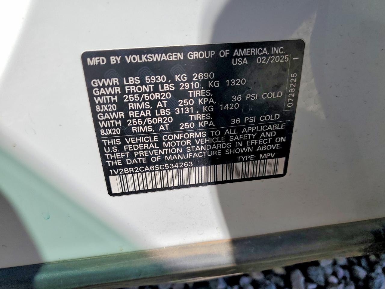 Volkswagen Atlas Sel