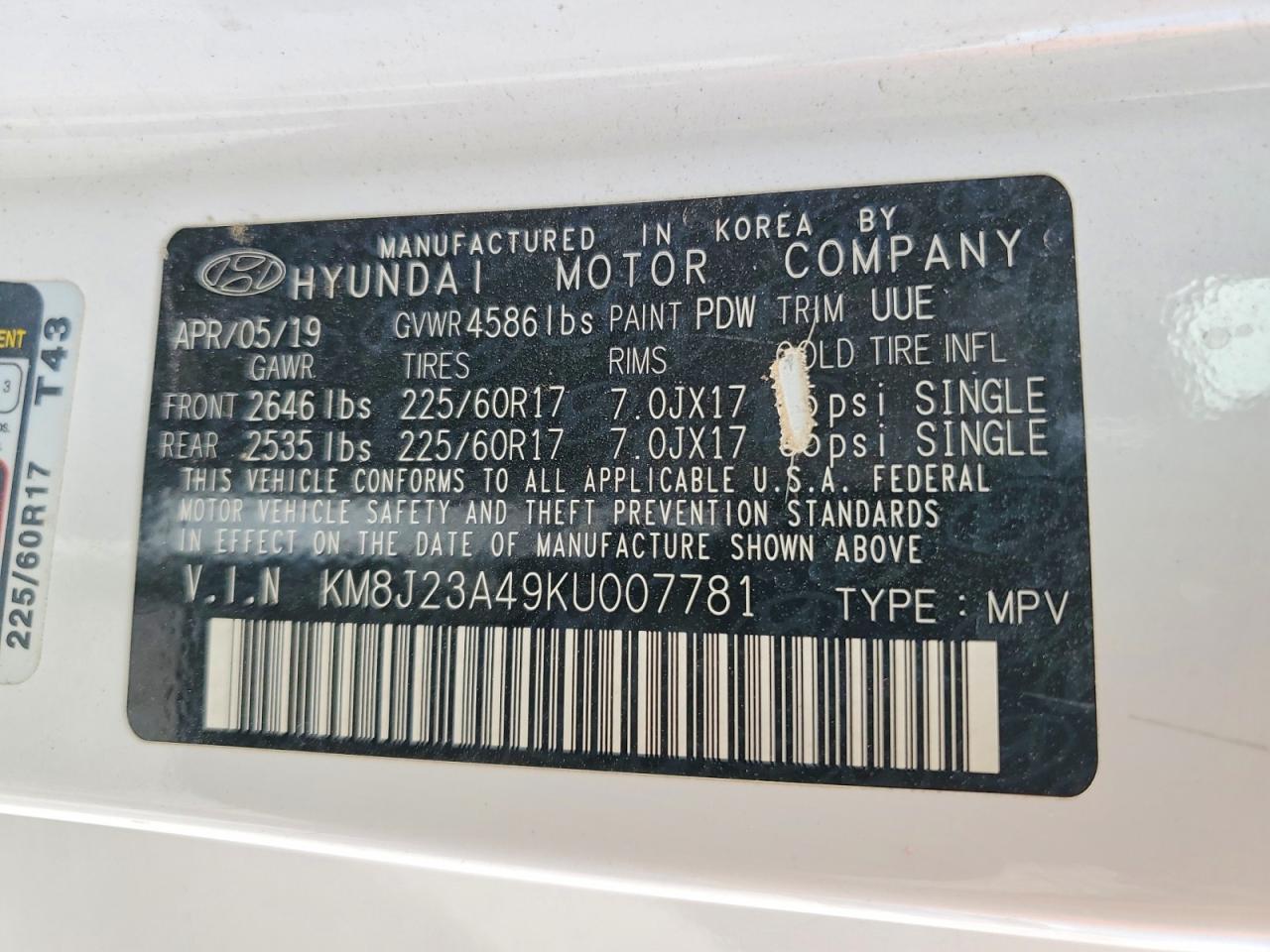 Hyundai TUCSON Se