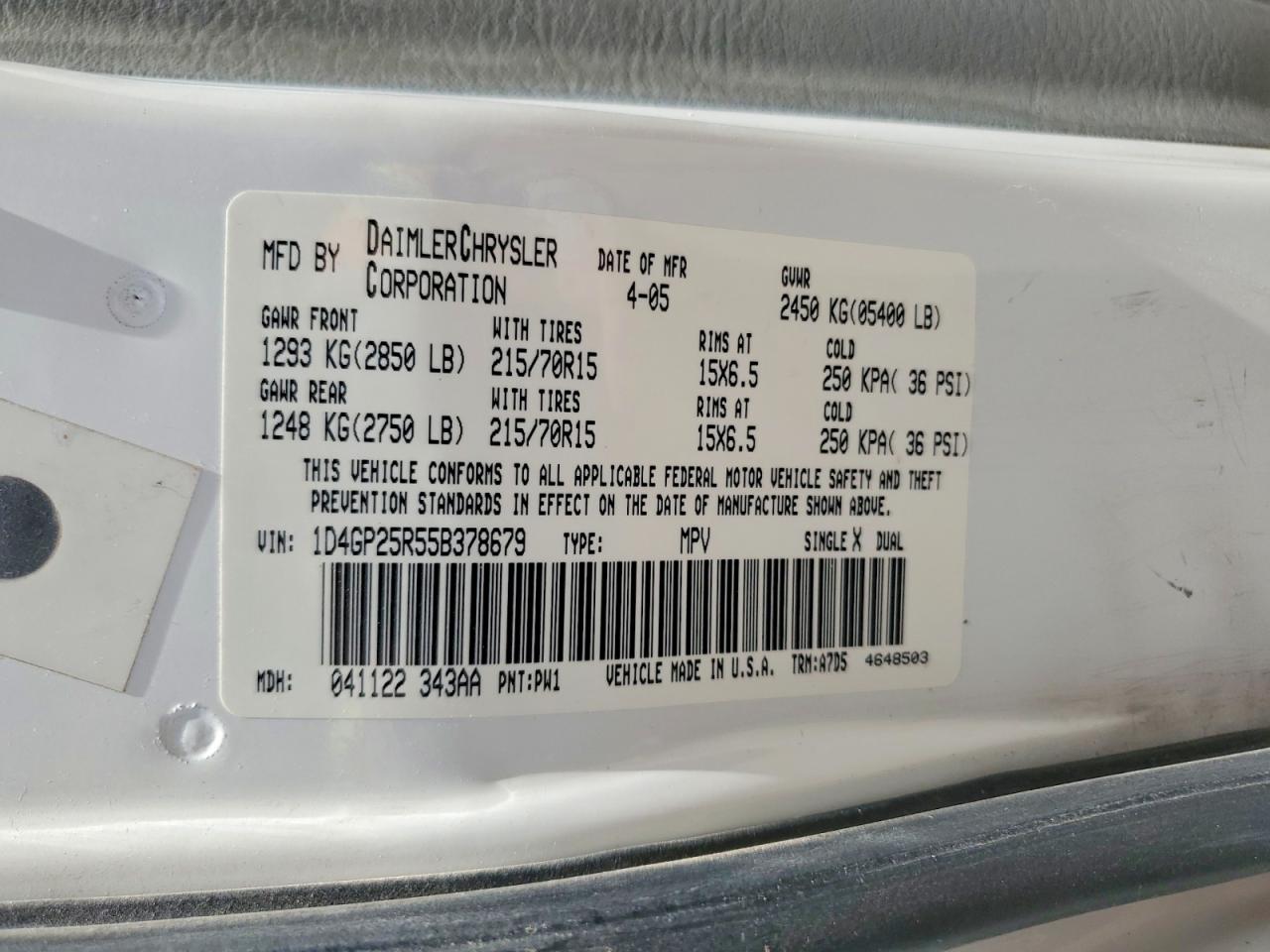 Dodge Caravan Se