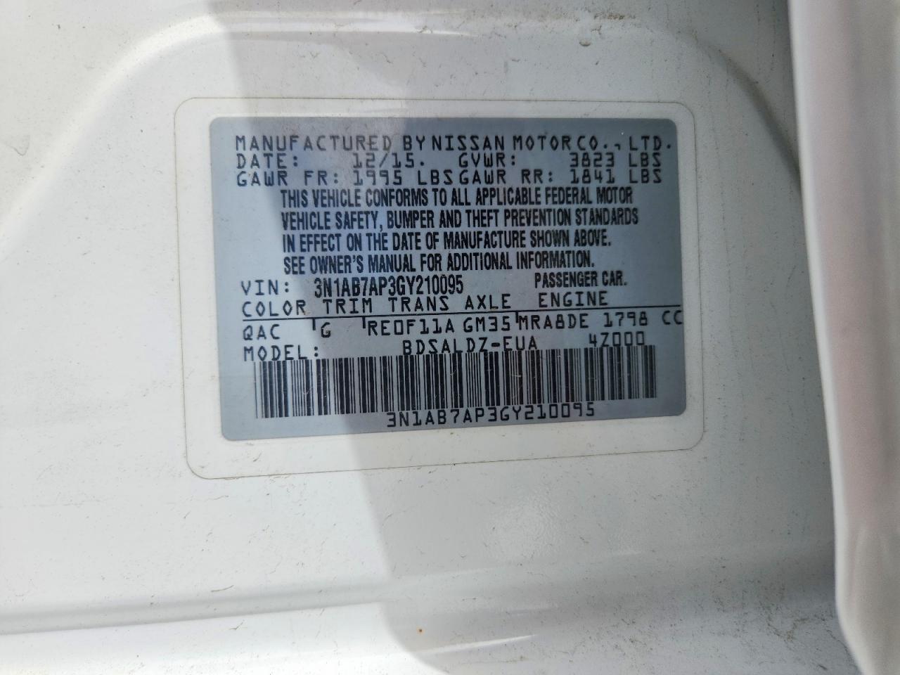 Nissan Sentra Sv