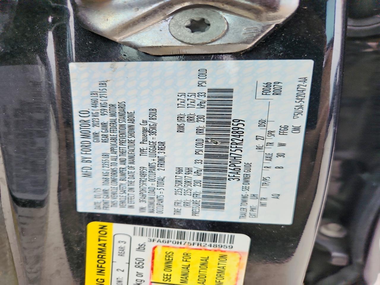 Ford Fusion Se