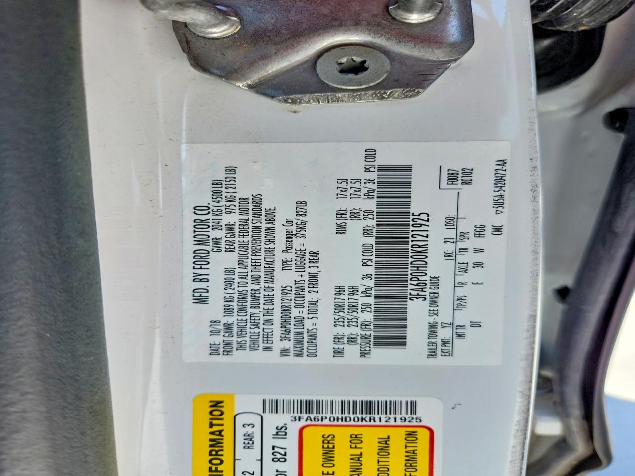 Ford Fusion Se