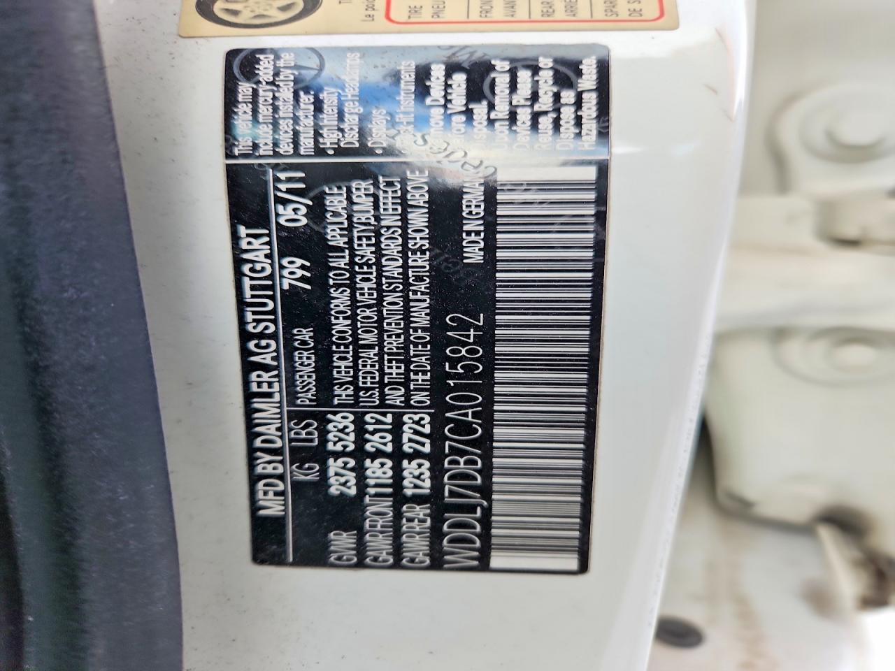 Mercedes-Benz Cls-class 550