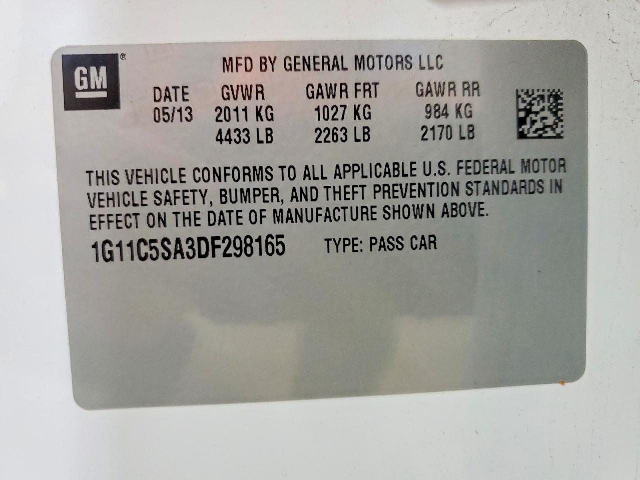 Chevrolet Malibu 1lt