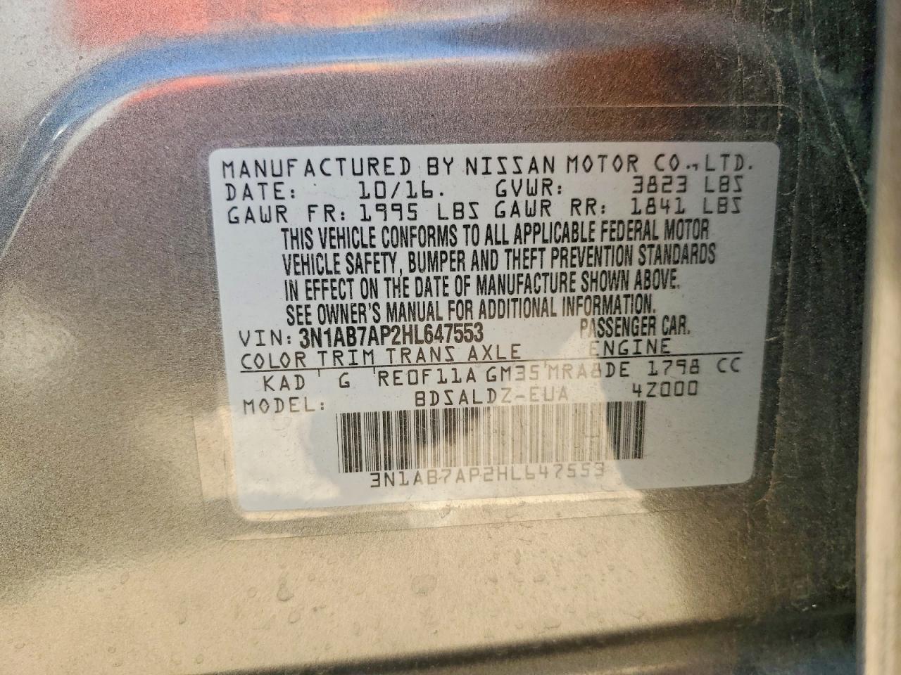 Nissan Sentra Sv