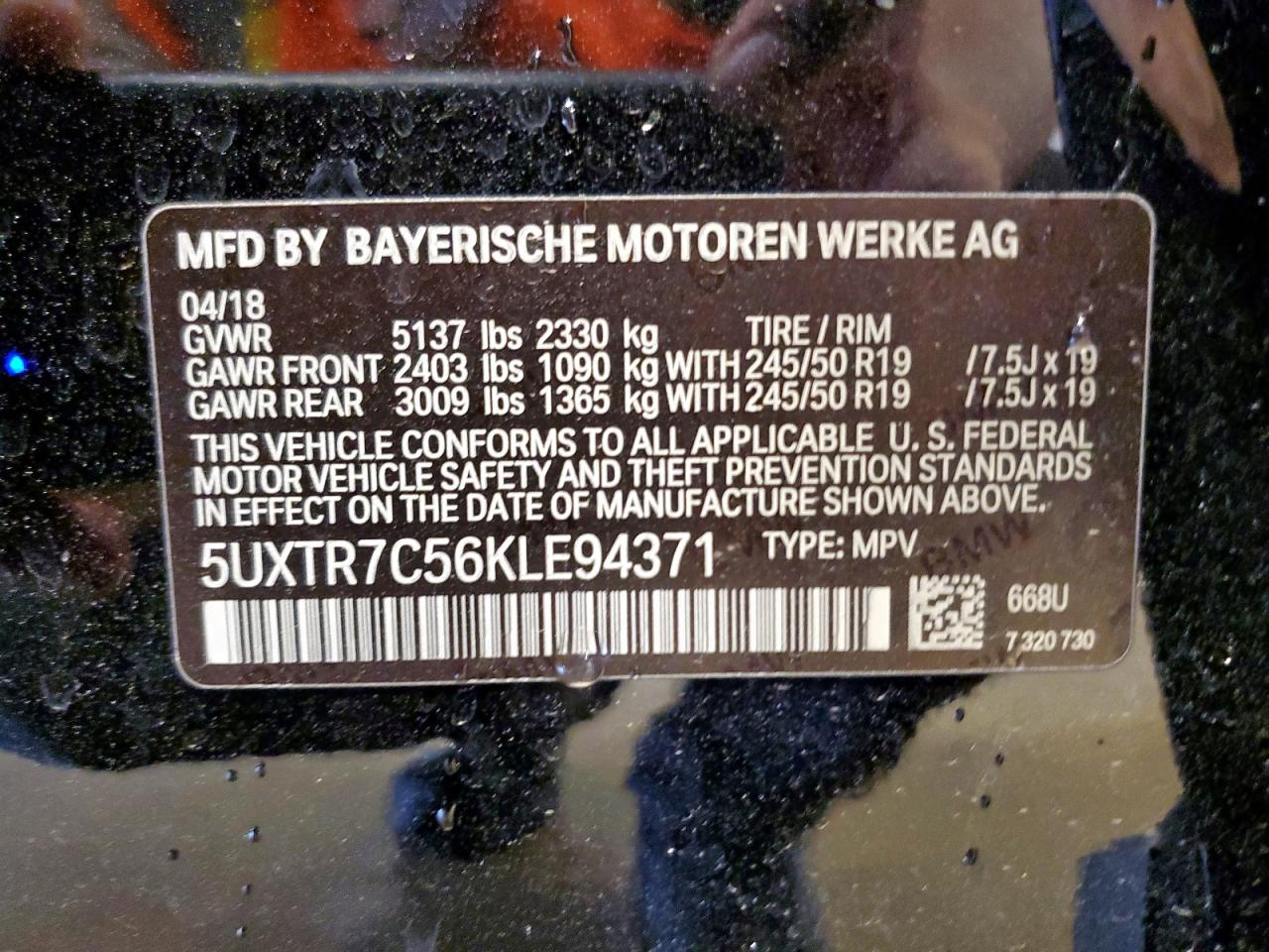 BMW X Series Sdrive30i