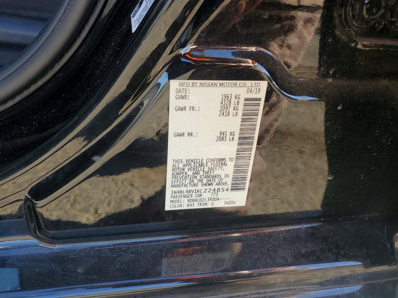Nissan Altima 2.5 S