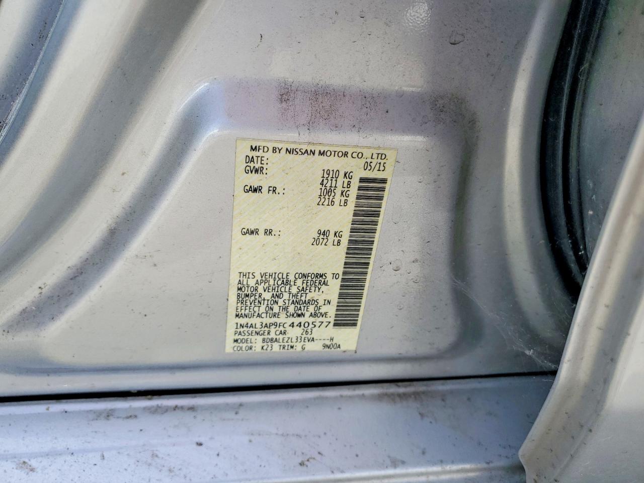 Nissan Altima 2.5 S