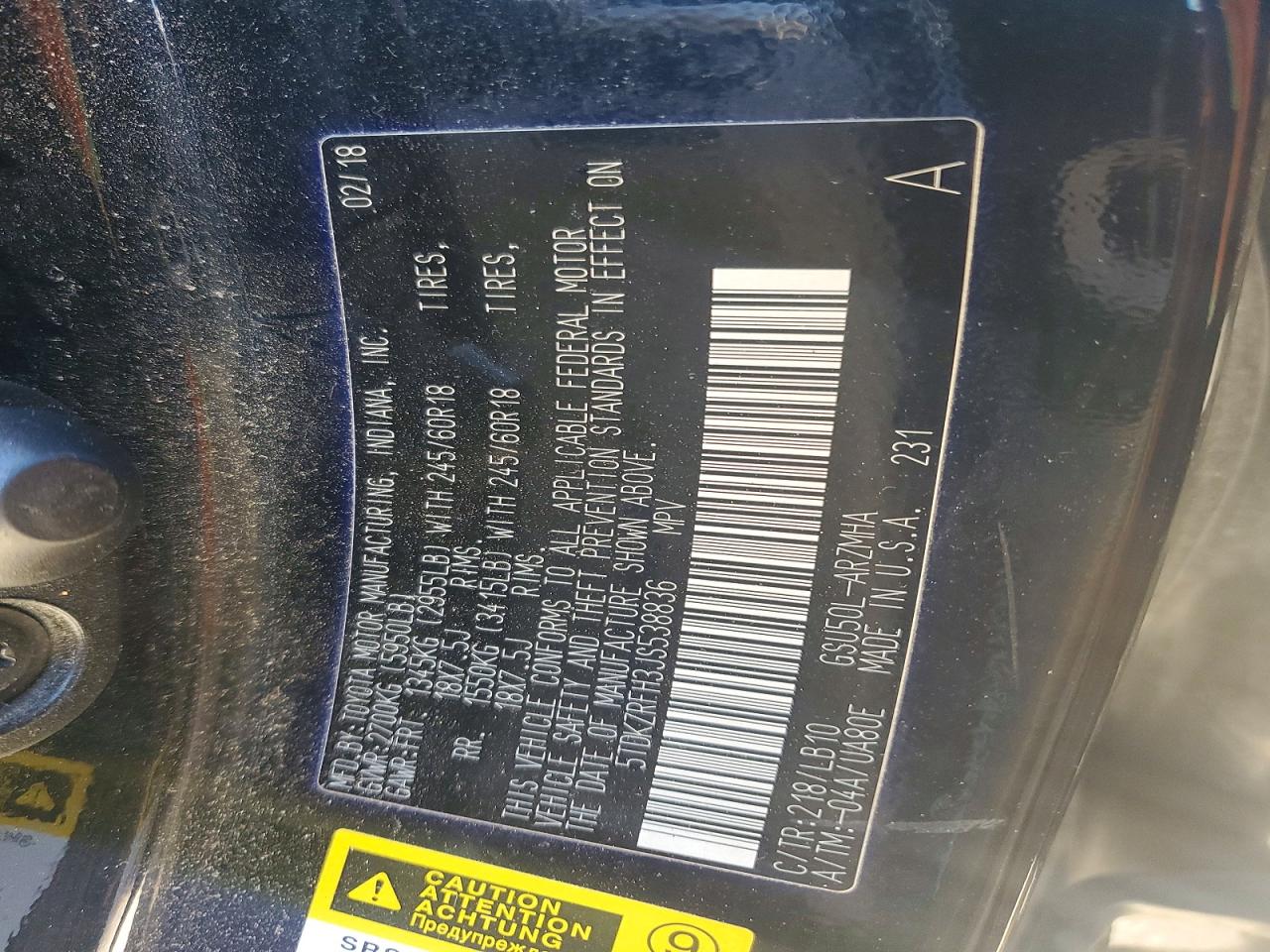 Toyota Highlander Xle