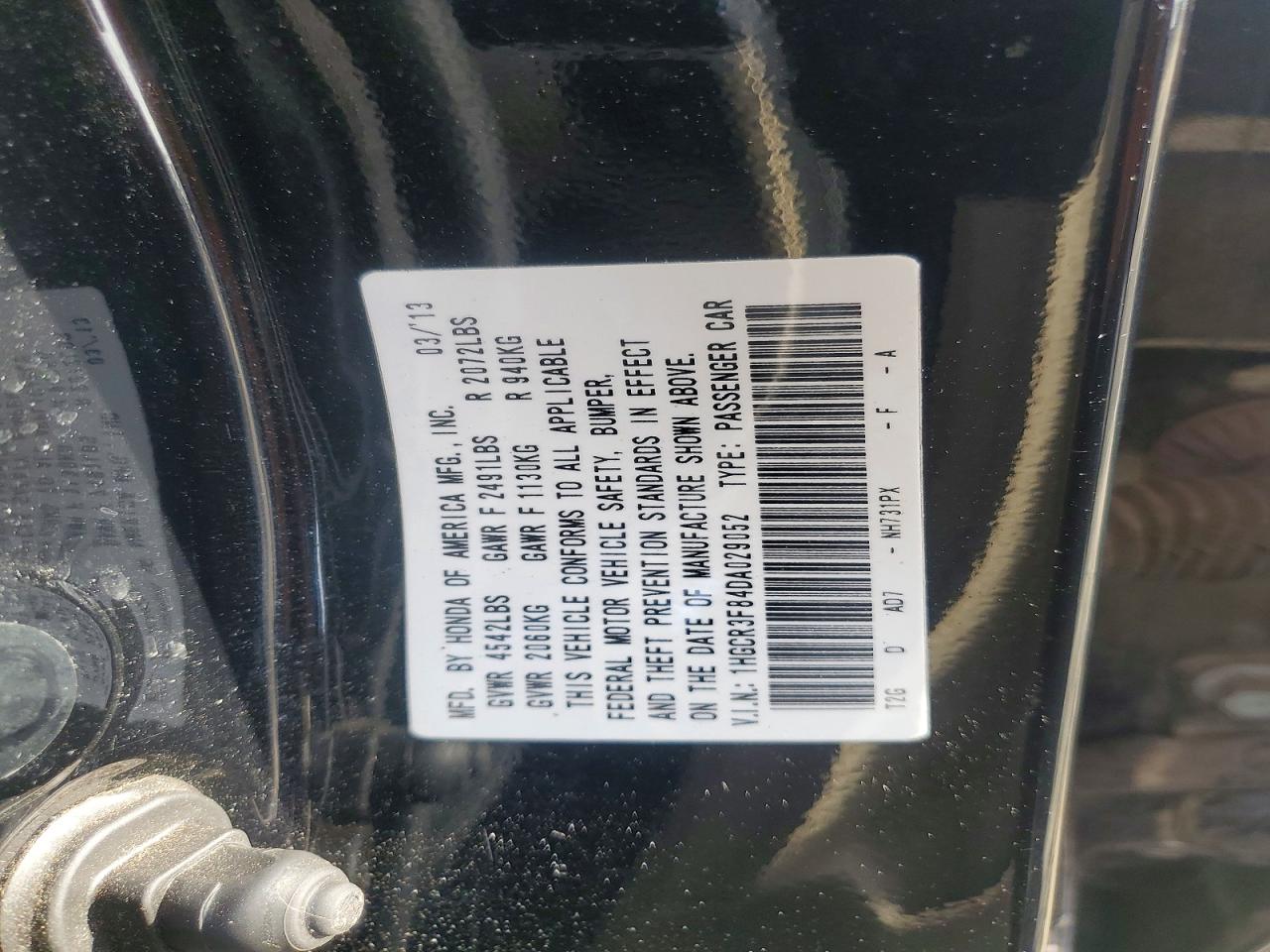 Honda Accord Exl