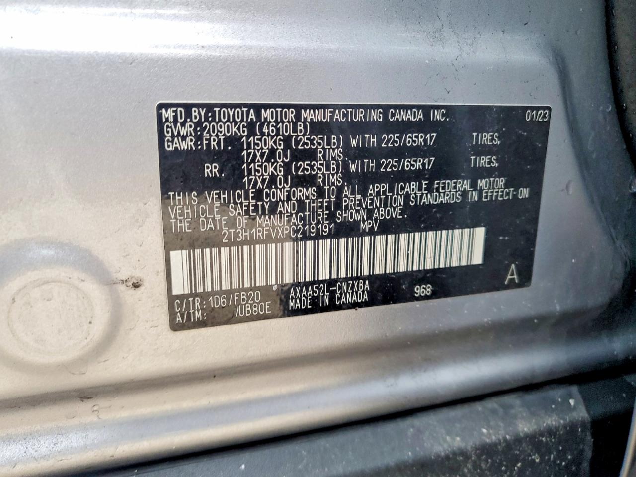 Toyota RAV4 Le