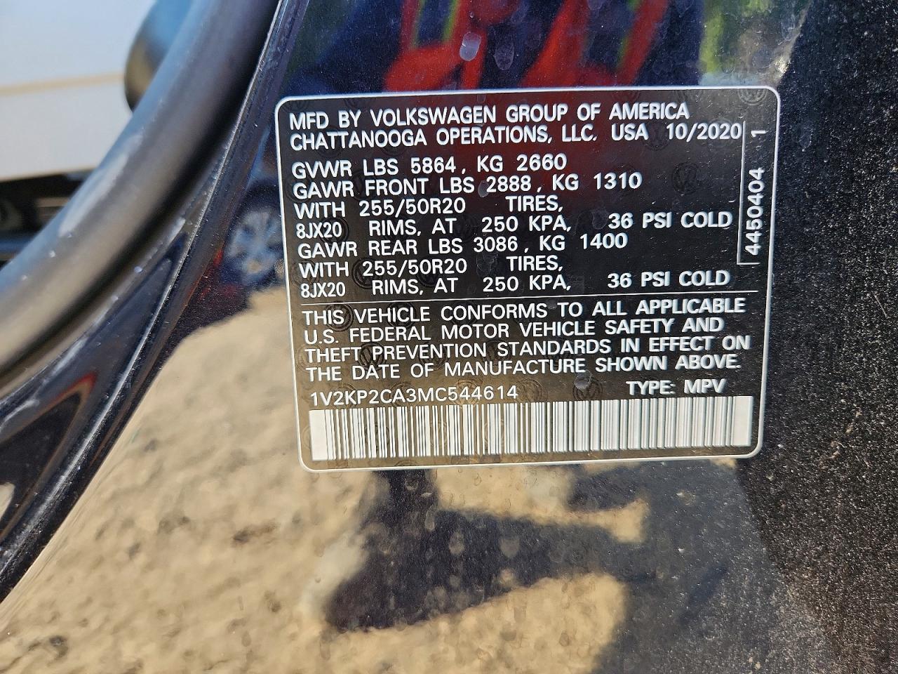 Volkswagen Atlas Se