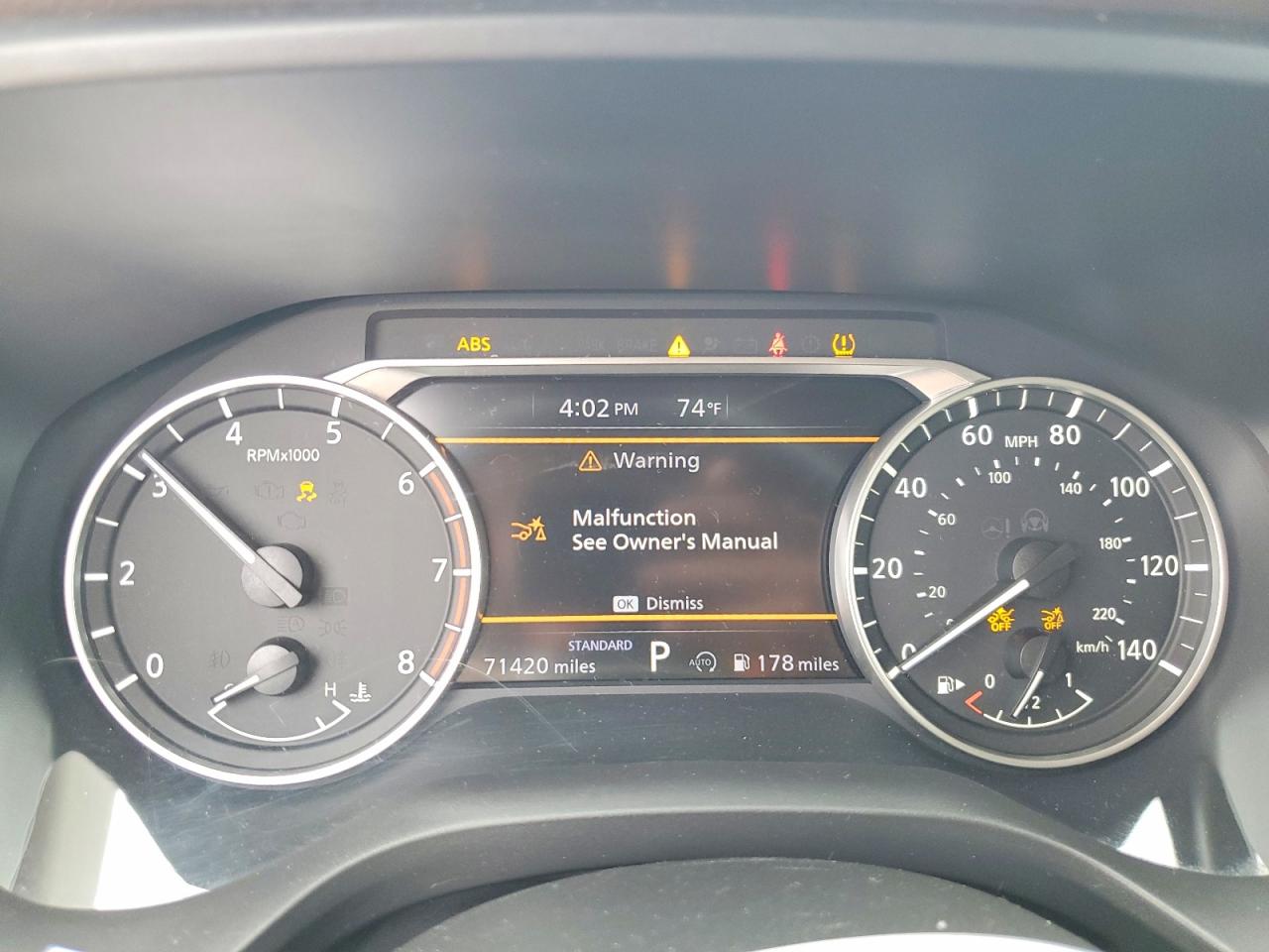 Nissan Rogue Sv