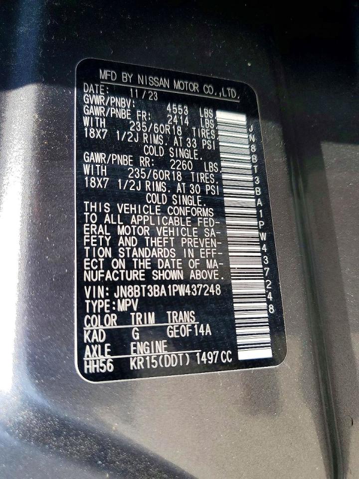 Nissan Rogue Sv