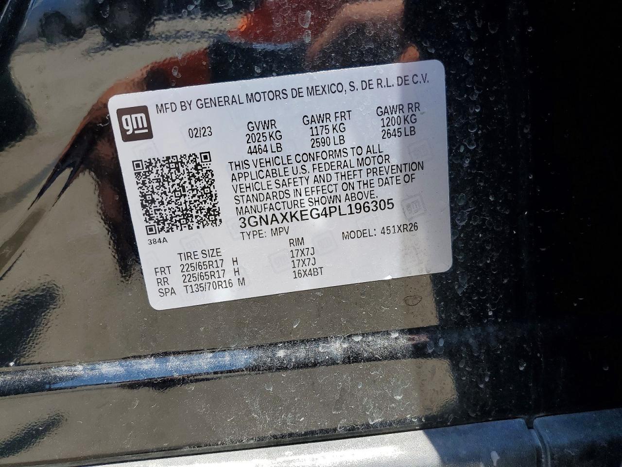 Chevrolet Equinox Lt