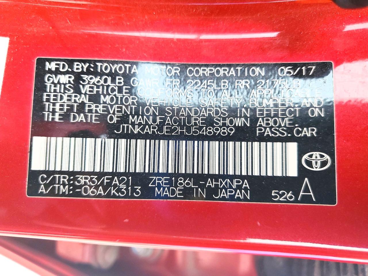 Toyota Corolla Base