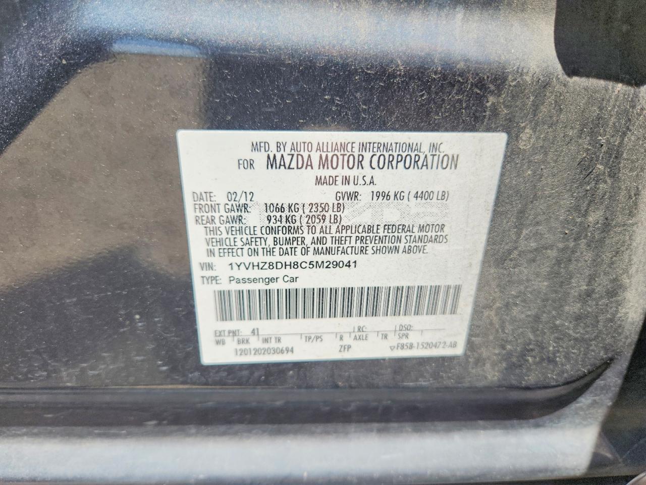Mazda 6 I