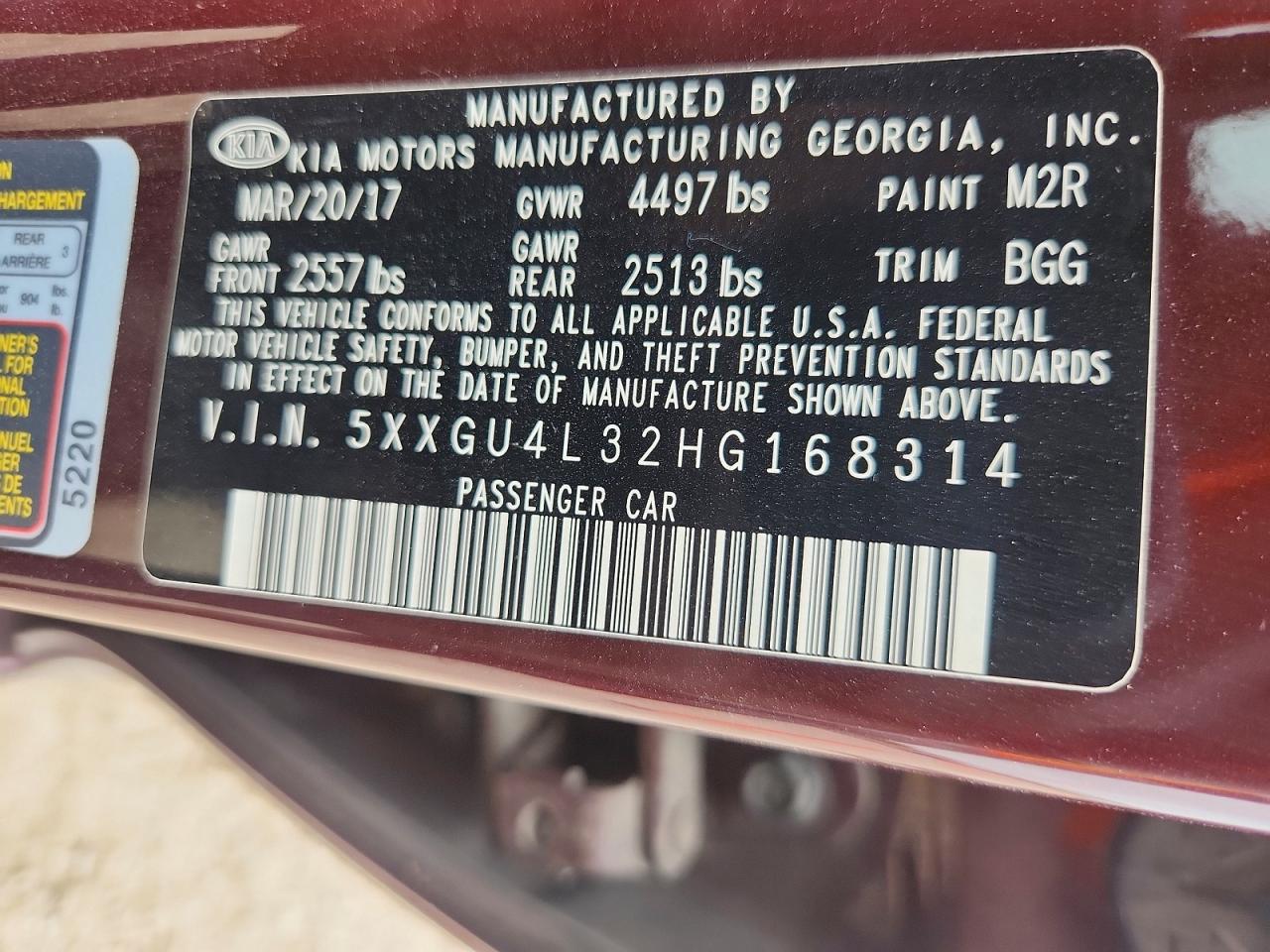 Kia Optima Ex