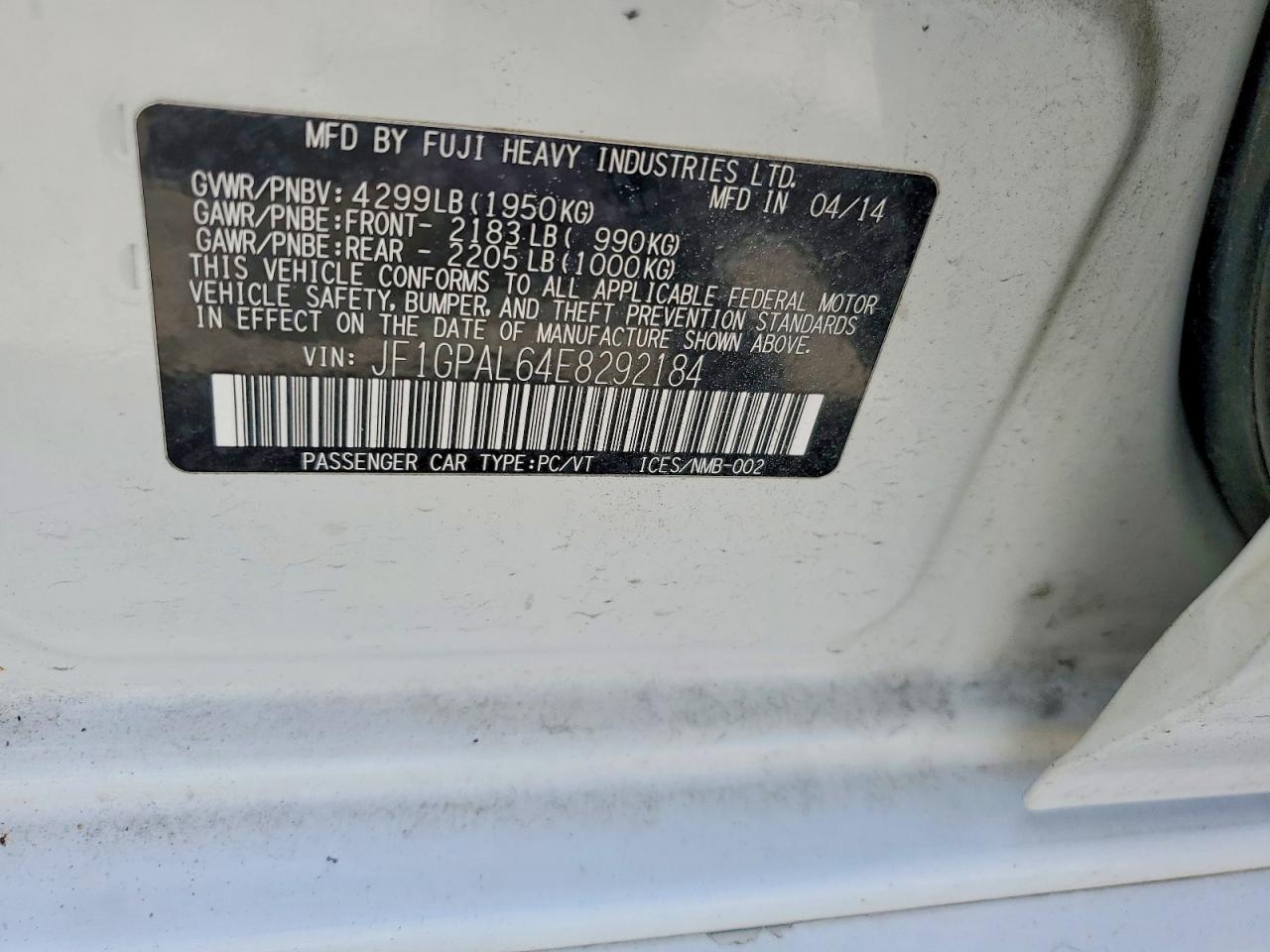 Subaru Impreza Sport Premium