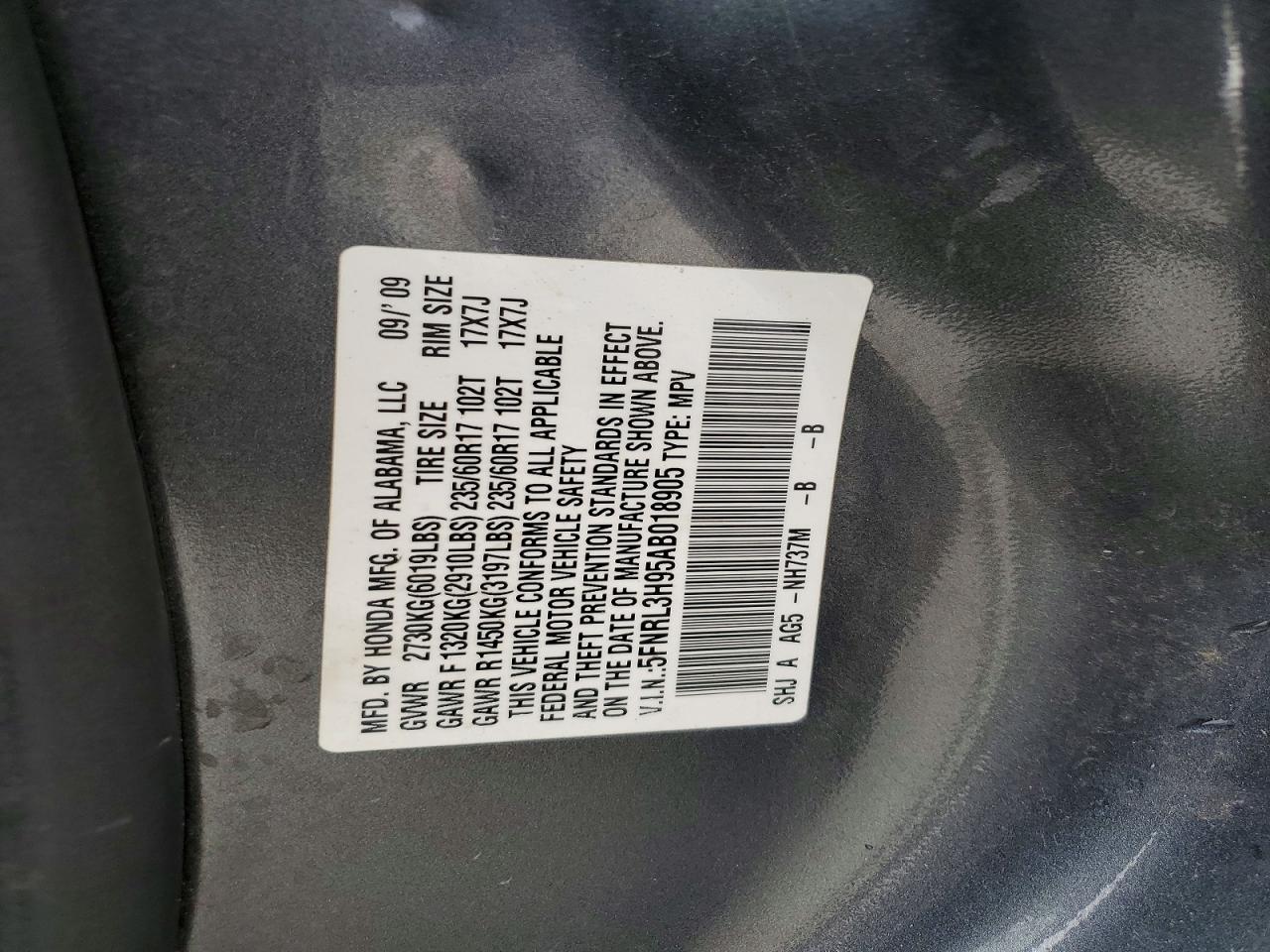 Honda Odyssey Touring