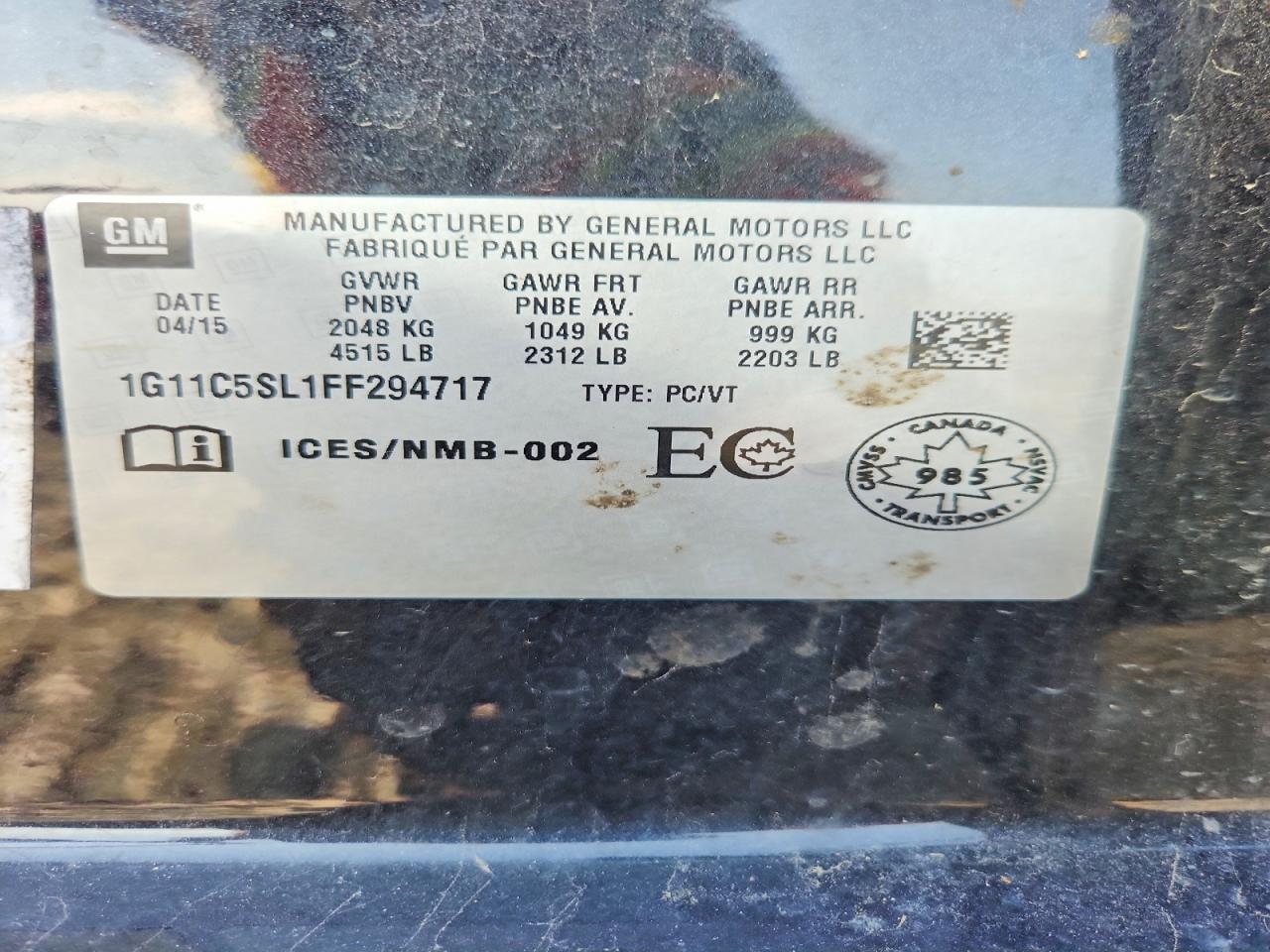 Chevrolet Malibu 1lt