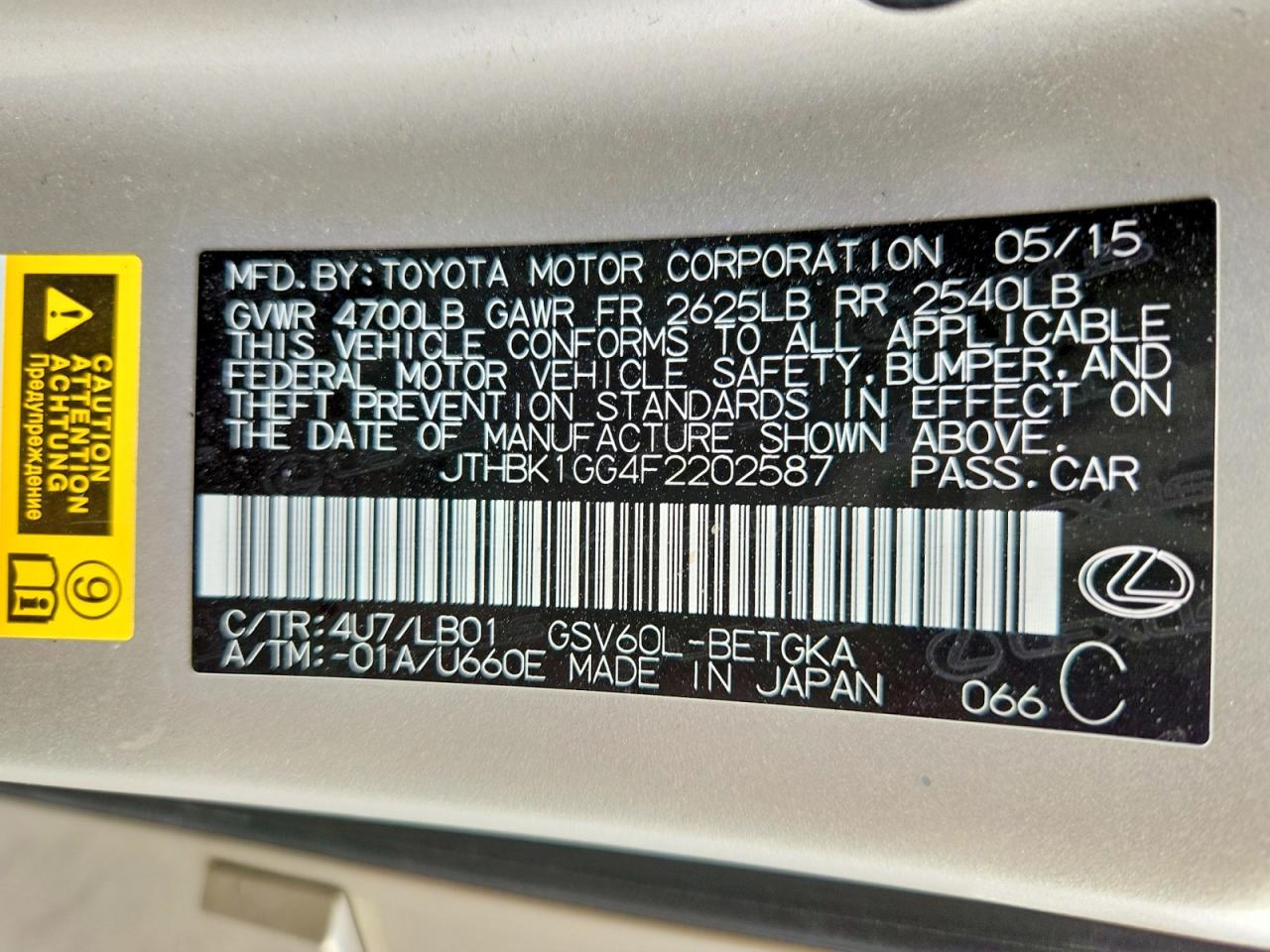 Lexus Es 350