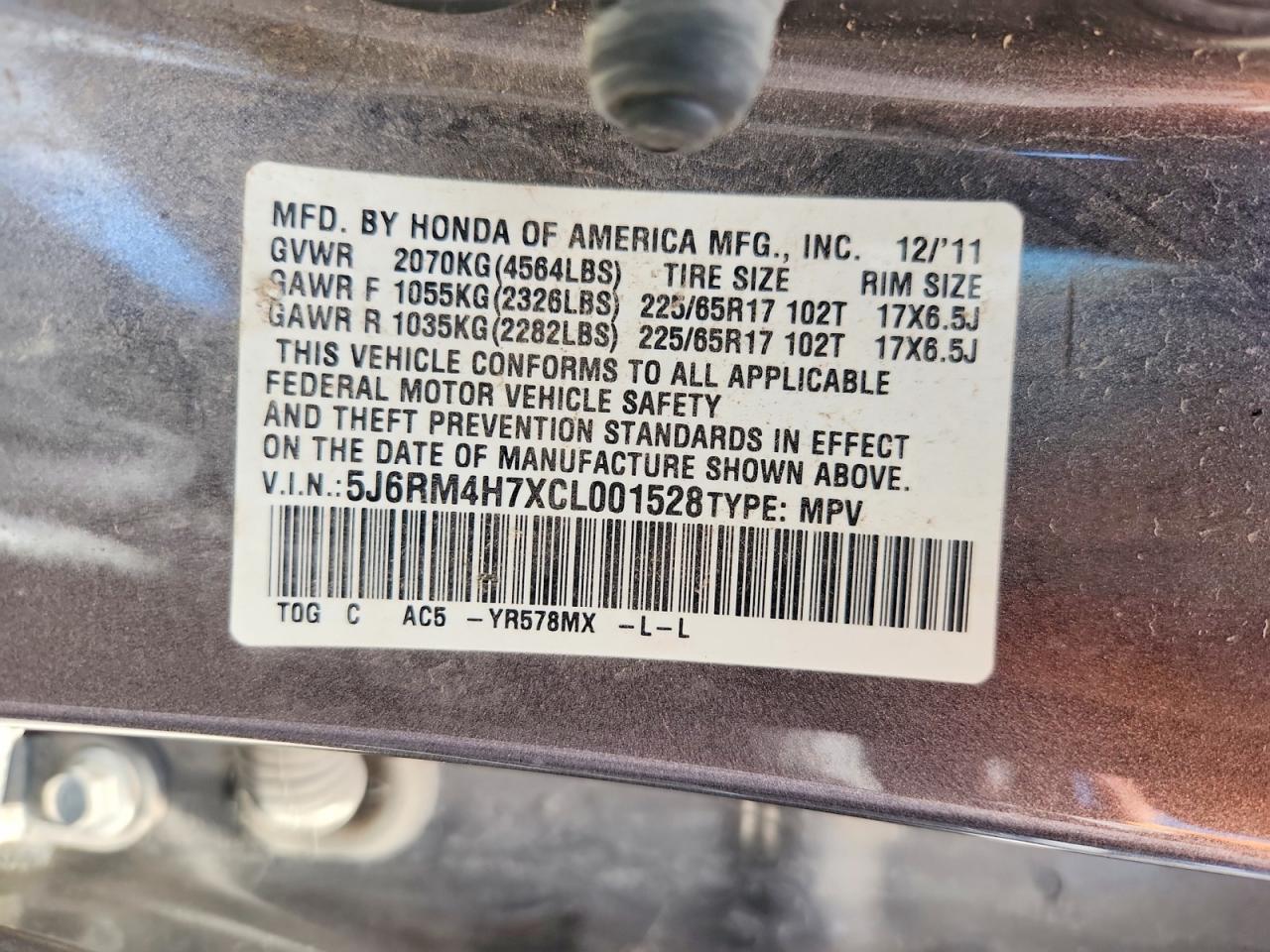 Honda Crv Exl