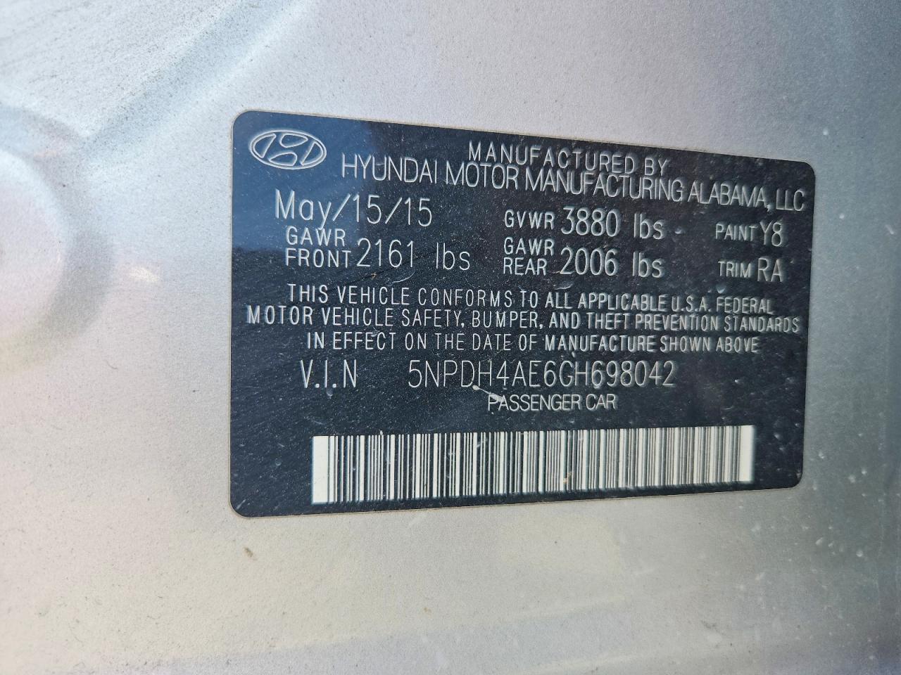 Hyundai ELANTRA Se