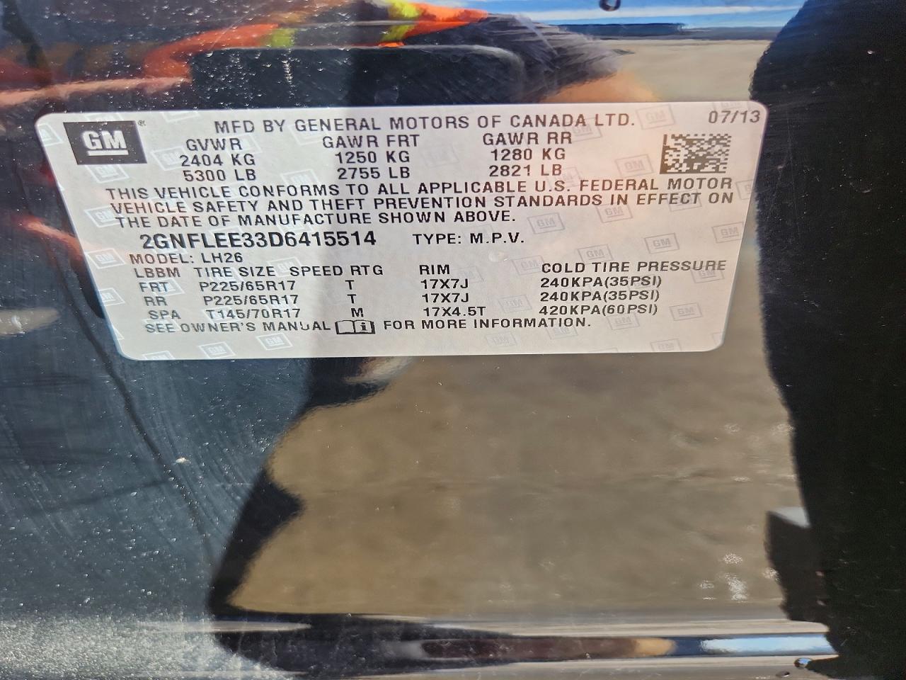Chevrolet Equinox Lt