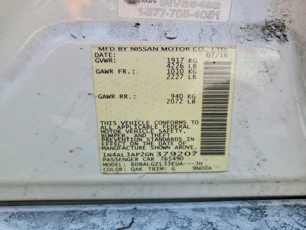 Nissan Altima 2.5 S