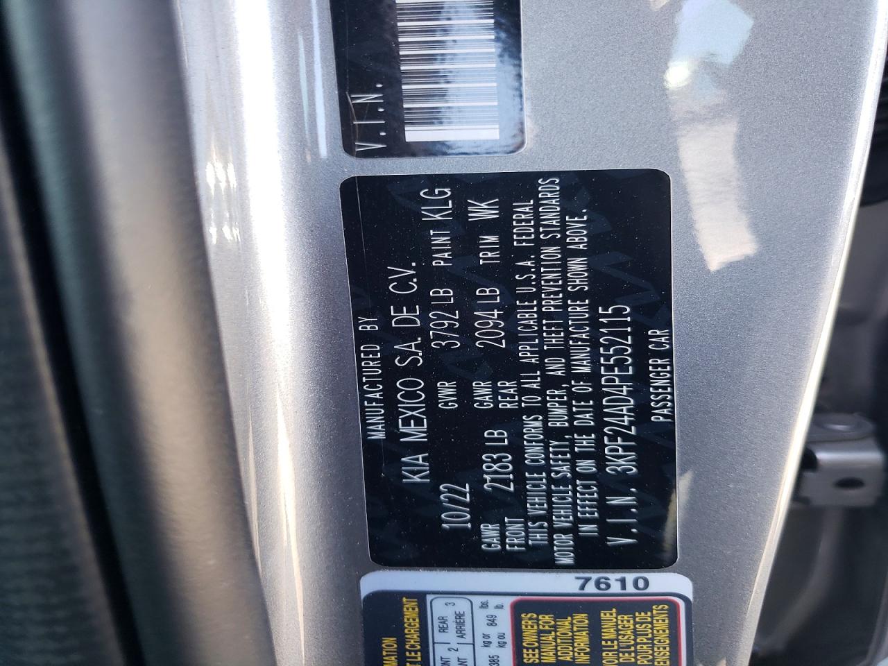 Kia Forte Lxs