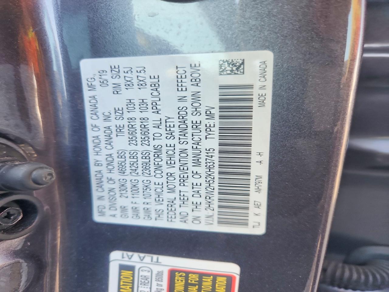Honda Crv Ex
